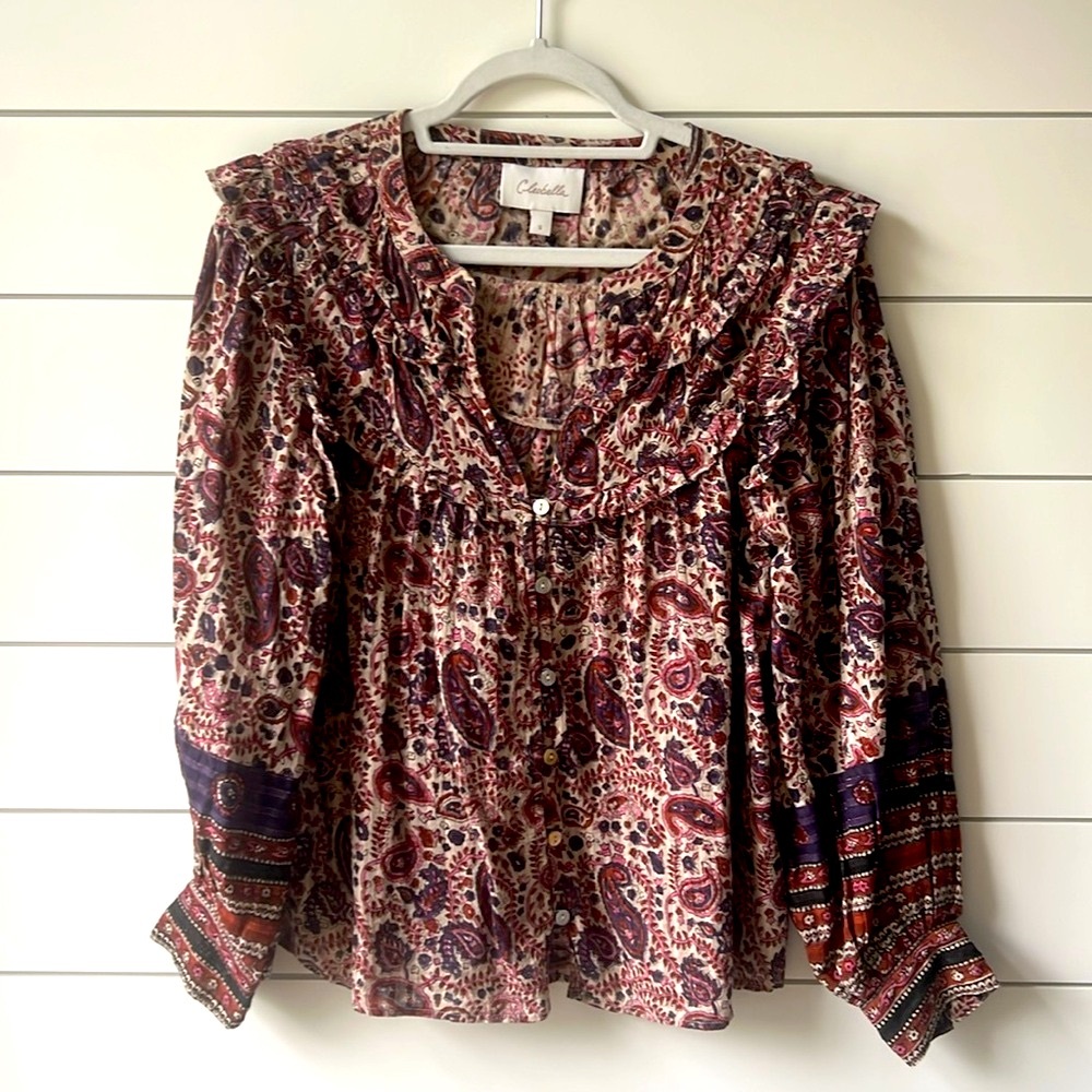 Cleobella shirt.  Size small. Cotton. Made in India